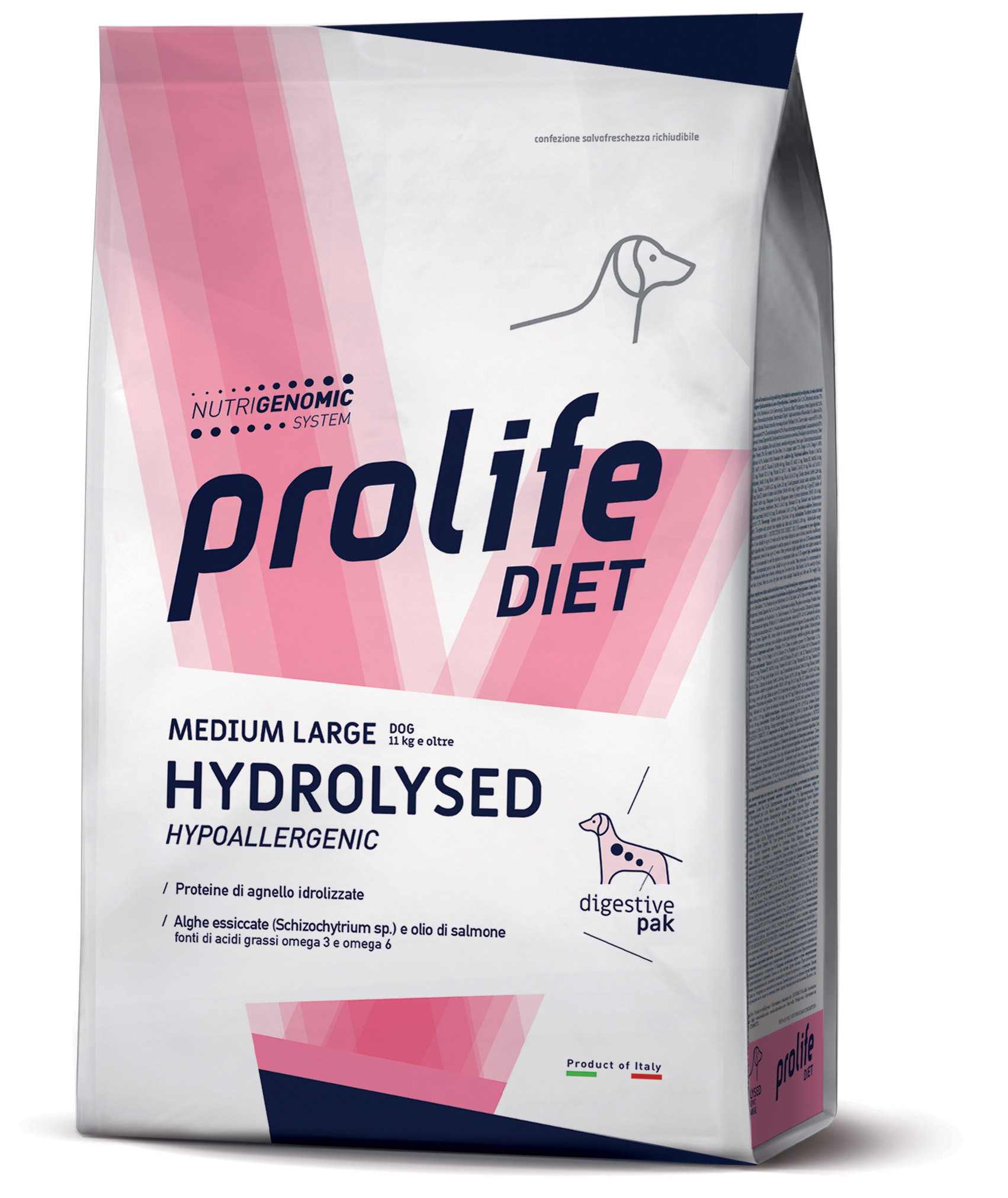 Prolife Diet Hydrolysed Hypoallergenic Mini Dog – 500 G Trockenfutter Für Kleine Hunde